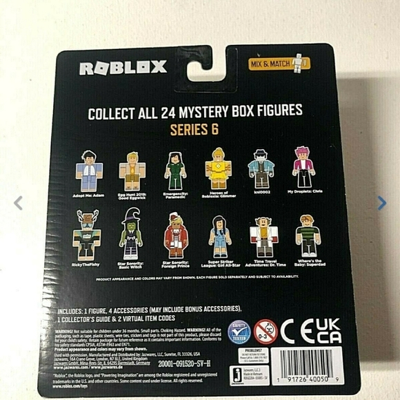 Roblox Celebrity Series 6 Mystery White DIAMOND My
